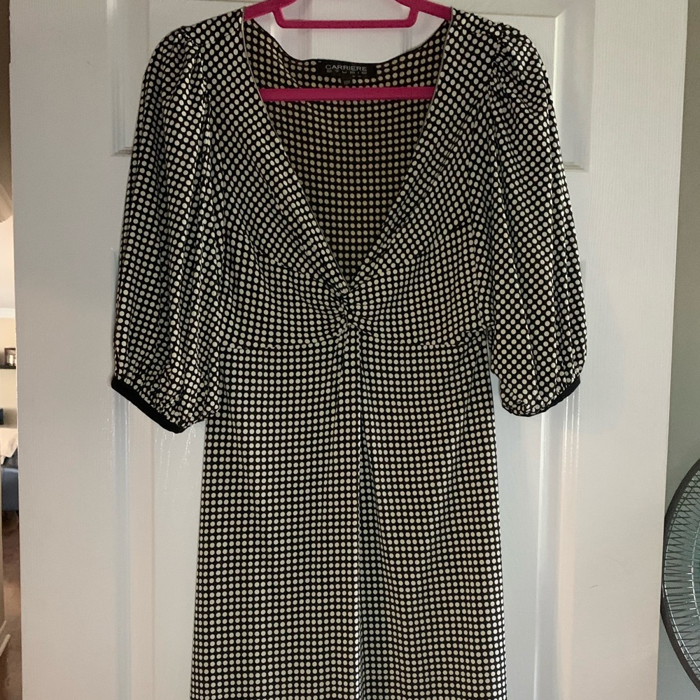 Medium Femme de Carriere polka dot dress